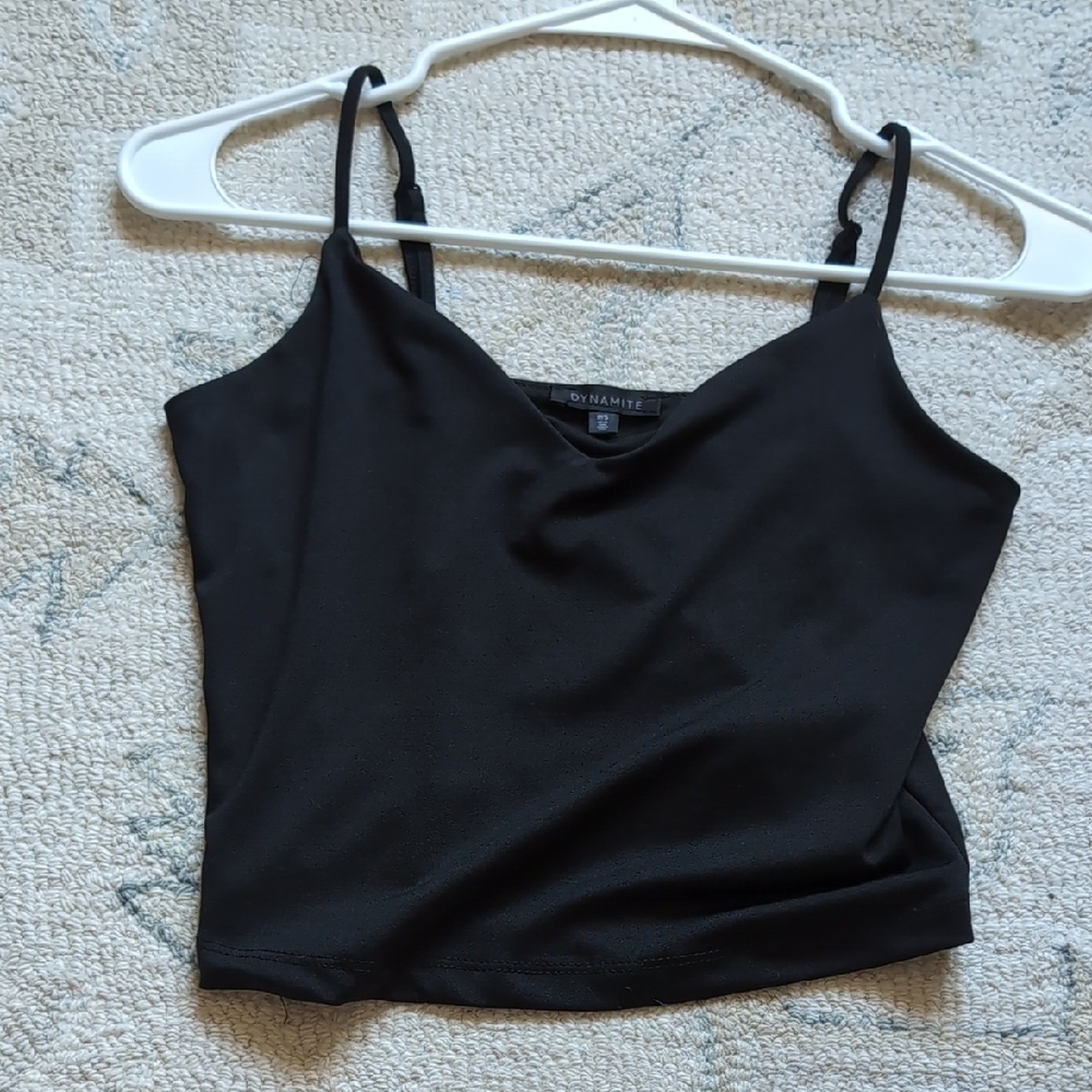 Black Spaghetti Strap Top